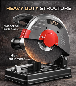 <span class=keywords><strong>Scie</strong></span> <span class=keywords><strong>circulaire</strong></span> électrique 2500W 3900 tr/min, 14 pouces, qualité DIY, <span class=keywords><strong>avec</strong></span> disque abrasif, pour la dé<span class=keywords><strong>coupe</strong></span> du métal et de l'acier, certifiée GS, pour le bois - Product Image 3