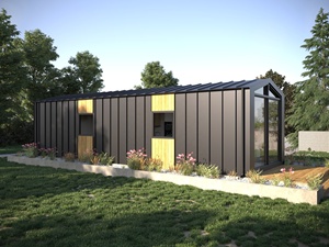 Casa contenedor <span class=keywords><strong>de</strong></span> vida desmontable con panel sándwich y acero <span class=keywords><strong>de</strong></span> lujo multifuncional <span class=keywords><strong>de</strong></span> diseño creativo para uso familiar y hotelero - Product Image 5