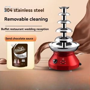 <span class=keywords><strong>Fontaine</strong></span> à <span class=keywords><strong>chocolat</strong></span> commerciale à 5 niveaux pour fêtes, hôtels et buffets, <span class=keywords><strong>appareil</strong></span> chauffant pour cascade de <span class=keywords><strong>chocolat</strong></span> - Product Image 4