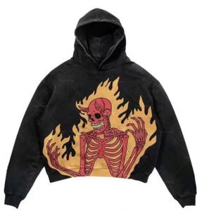 Sudaderas con Capucha para Hombre al por Mayor, Hombros Caídos, 380 g/m², Algodón de Alta Calidad, Lavado Ácido, Estilo Urbano, Otoño, ODM - Product Image 2