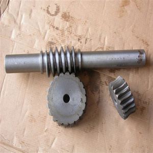 Engranaje de tornillo sin fin de fundición personalizado y eje helicoidal para turbina eólica - Product Image 2
