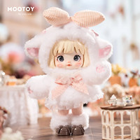 Serie Bosque del Reino Nommi Animal Muñeco de Peluche Articulado DIY Caja Sorpresa Figura de Juguete Artístico Mini Adorno Venta al por Mayor