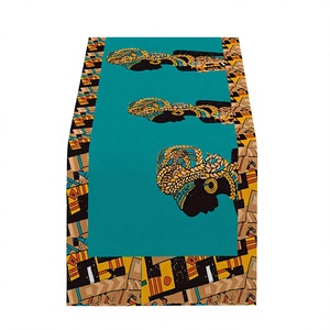Camino de Mesa de Lino Tejido para Decoración de Bodas Africanas, para Uso en Hoteles, Hogares y Exteriores - Product Image 3