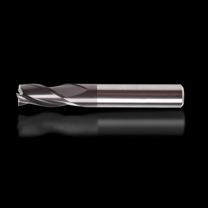 Fraise à queue en carbure monobloc Ttake Standard Ta1404, revêtement Nano TiAln, hélice 30 degrés, 3 cannelures, pour usinage du métal - Product Image 3