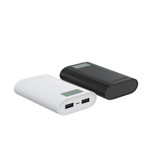 KINGLEEN 305X <span class=keywords><strong>batterie</strong></span> <span class=keywords><strong>externe</strong></span> blanc noir <span class=keywords><strong>10000mAh</strong></span>, banque d'alimentation à double sortie USB avec affichage numérique LCD - Product Image 4