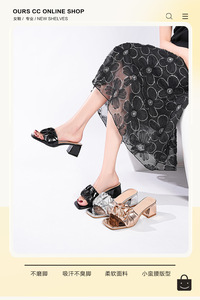 Sandali estivi con fiocco, scarpe da spiaggia casual, <span class=keywords><strong>ciabatte</strong></span> da <span class=keywords><strong>donna</strong></span>, pantofole da <span class=keywords><strong>casa</strong></span>, con suola morbida antiscivolo. - Product Image 6