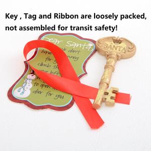 Gold Magic Decorative Old Christmas Decors 2021 <b>Santa</b> <b>Key</b> - Product Image 2