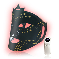 Dispositifs de masque de thérapie par la lumière rouge PDT 480nm 660nm 605nm 850nm masque facial Led masque de beauté en silicone de luminothérapie