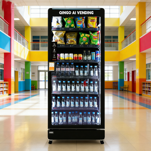 מכונת אוטומט משולבת למכירת חטיפים ומשקאות בנפח גדול, 24 שעות ביממה, מבוקשת מאוד - Product Image 1