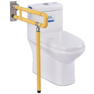 Barres d'appui Hengshui Tengsu en acier inoxydable en forme de U, sur pied, antidérapantes, pour salle de bain, toilettes, personnes handicapées, femmes enceintes - Product Image 4