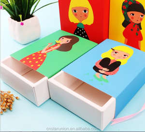 批发新设计折叠盒生态友好艺术纸食品包装蛋挞蛋糕饼干甜点糖果包装盒 - Product Image 1