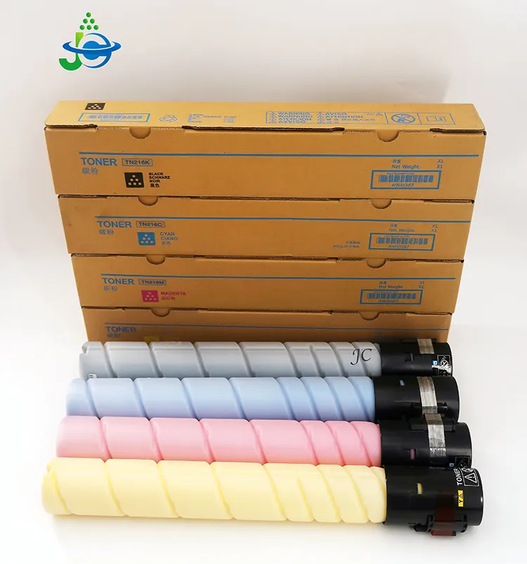 Jane Warna untuk TN319 TN216 Universal Warna Bizhub Toner C360 C280 C220 untuk Konica Minolta Bizhub Toner Kualitas Asli