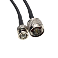 Câble coaxial RF N mâle vers BNC mâle Câbles de communication L16 vers BNC Rg58U/50-3/Lmr195