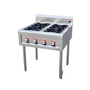 Cocina comercial 4/6/8/10 quemadores estufa de Gas independiente con horno Industrial Lpg quemador cocina estufa de Gas - Product Image 2