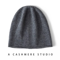 Gorro de Punto Jacquard 100% Lana de Cabra, Cálido para Invierno, Bordado Personalizado al por Mayor, Color Sólido, Unisex para Hombre y Mujer