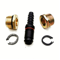 New Heavy Duty Truck Air Brake Quick Connector Metal Hose Fitting O Ring Seal High Performance Commercial Vehicle Brake Systems