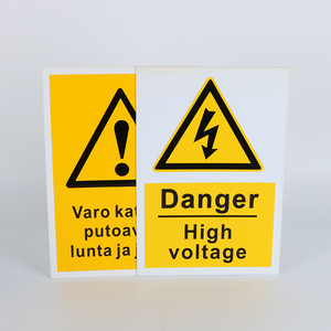 Biển Báo Cảnh Báo Sân Vườn Bằng Nhựa Tùy Chỉnh Biển Báo An Ninh Cảnh Báo Pvc Cho Ngoài Trời - Product Image 3