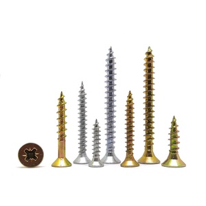 <span class=keywords><strong>Vite</strong></span> <span class=keywords><strong>truciolare</strong></span> per mobili in MDF indurito DIN7505 con <span class=keywords><strong>testa</strong></span> <span class=keywords><strong>svasata</strong></span> in zinco giallo/bianco per legno - Product Image 2