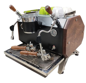 Cafetera Espresso de Acero Inoxidable - 16 Tazas, Portátil, Comercial, Automática, con Molinillo Ajustable, Carcasa de Hierro, Funciona con Batería - Product Image 3