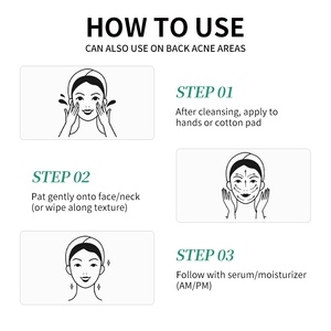 Tónico Facial Coreano <span class=keywords><strong>AHA</strong></span> <span class=keywords><strong>BHA</strong></span> PHA con Niacinamida, Ácido Salicílico y Árbol de Té, Exfoliante e Iluminador, 150 ml - Product Image 6