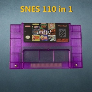 Carcasa Morada en Oferta para SNES Multi Card 110 en 1 con Múltiples Juegos para Cartucho Snes - Product Image 4