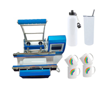 Nouvelle machine de presse à chaud semi-automatique électrique 5-en-1 MingYang 20oz/30oz 11oz pour mugs, avec boîtier de commande 110V/220V