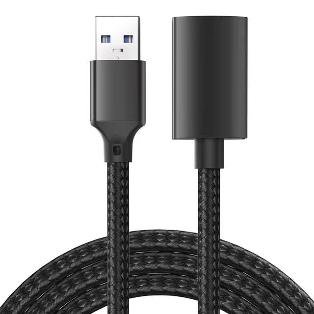 USB 3.0 Extension Cable,Male to Female Cord High Data Transfer Compatible with Webcam,Keyboard,Flash Drive,Hard Drive,Printer