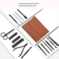 Ensemble de beauté professionnel portable pour l'entretien et la beauté des ongles, collection de soins des ongles de qualité supérieure pour les ongles des doigts