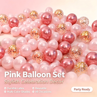 Ballons en latex JINZE en gros, couleurs personnalisées, lot de ballons pour fêtes en intérieur, anniversaires, événements scolaires, arche de ballons