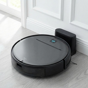 Robot aspirador y fregador de 3000Pa con estación base, recarga automática, control por aplicación, robot de limpieza inteligente para el hogar - Product Image 1