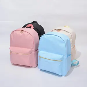 Hot Selling Stock Nylon Waterproof Customized Design Nylon Girl Kids School Casual Sports Backpack Bag