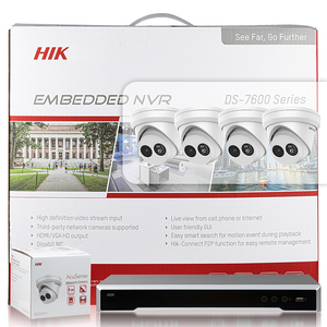 Caméra IP réseau Hik AcuSense Turret DS-<span class=keywords><strong>7608NI</strong></span>-<span class=keywords><strong>I2</strong></span>-8P, système de sécurité NVR 8 canaux 1U avec PoE NVR pour la protection des entreprises - Product Image 3