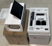 Micrófono Inalámbrico UHF Profesional con Sistema Android, 100W de Audio, Más de 500,000 Canciones, Equipo de Sonido con Pantalla Táctil Inalámbrica
