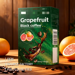 Expédition directe usine – Ventes flash : Complément alimentaire instantané saveur <span class=keywords><strong>pamplemousse</strong></span>, chocolat et <span class=keywords><strong>café</strong></span> noir, riche en fibres, faible acidité - Product Image 4