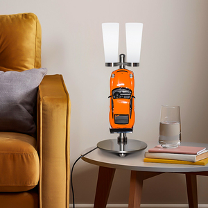 Ventas calientes Tik Tok productos personalizados escala luz nocturna faros dormitorio lámpara <span class=keywords><strong>de</strong></span> <span class=keywords><strong>mesa</strong></span> forma <span class=keywords><strong>de</strong></span> diseño <span class=keywords><strong>de</strong></span> coche - Product Image 1