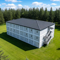 Conteneur de bureau modulaire portable de 20 pieds, conteneur de magasin, maison préfabriquée, maison en conteneur, maisons préfabriquées