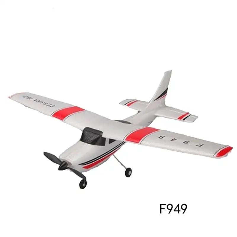 Wl brinquedos f949 mini cessna, 2.4g 3 ch china modelo rc avião 3ch cessna 182 2.4g rc avião para iniciantes