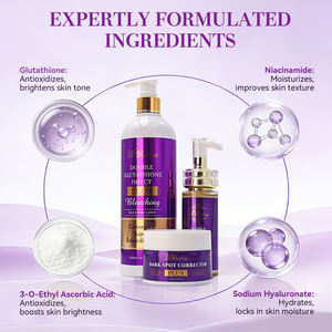 <span class=keywords><strong>DR</strong></span>.ROSEVA 3 pz Set Anti-invecchiamento per la cura della pelle doppia crema idratante vegano Logo personalizzato-senza solfato - Product Image 3