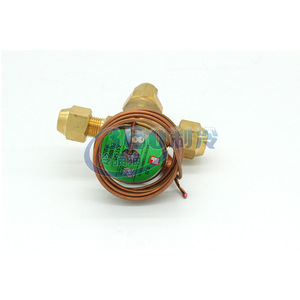 Válvula de Expansión Termostática ASTV2X ASTV3X con Equilibrio Interno para Refrigerante R22, Control para Sistemas de Aire Acondicionado y Almacenamiento en Frío - Product Image 1