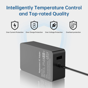 Mới 2024 máy tính xách tay sạc Adapter 65W 15V 4A máy tính xách tay sạc cho Microsoft bề mặt Pro 9, 8, 7 +, 7, 6, 5, 4, 3, x Hỗ trợ 44W 36W - Product Image 2
