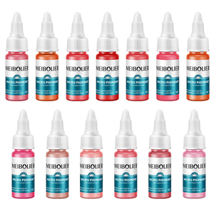 TANGSE OEM Pigmento Orgánico Permanente para Maquillaje PMU, Tinta de Emulsión para Tatuaje de Labios/Delineador de Ojos/Cejas PG01 15ML 33 Colores, Rápido y Seguro - Product Image 5