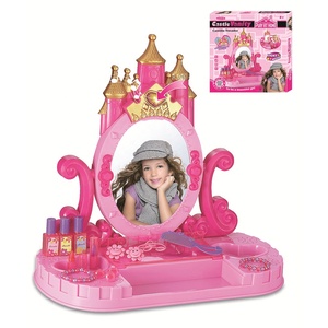 Kids' Dress up &amp; Pretend Play Girls Vanity Set Toy 661-38 Mini Beauty Makeup Station <strong>Kit</strong> With <strong>Sound</strong> &amp; Lights for Toddler - Product Image 3