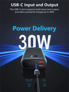 Mazons-ordeñador ortable, 20000 mank H spspspisplay iulti-port ututput con luz para ututside amamping owerank ank - Product Image 2