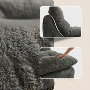 Canapé individuel de style minimaliste italien moderne, fauteuil de loisirs <span class=keywords><strong>en</strong></span> tissu, mobilier de maison, canapé modulaire compressé sous vide pour salon - Product Image 4