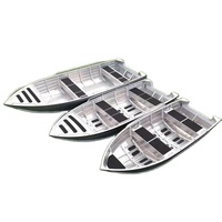 Fabricant de bateaux en aluminium de 20 pieds kit de mini bateau à réaction en aluminium bateau en aluminium à fond triple V
