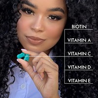 Bonbons gommeux véganes à la biotine 10000 mcg pour la croissance des cheveux, de la peau et des ongles, 3-en-1, pour adultes, soutien immunitaire