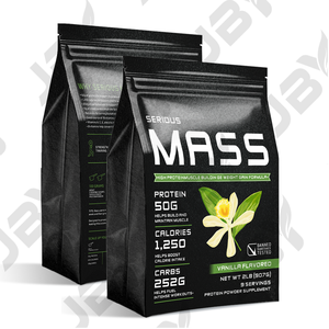 Complément alimentaire sportif JBY, poudre de protéines pour la prise de poids, saveur vanille, poudre de protéines, prise de masse - Product Image 2