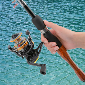 <span class=keywords><strong>Canne</strong></span> à pêche Moulinet Combos appâts ensemble de matériel Leurre <span class=keywords><strong>canne</strong></span> Spinning Reel <span class=keywords><strong>Mer</strong></span> tige En Fiber De Carbone Télescopique <span class=keywords><strong>Kit</strong></span> De Pêche - Product Image 3