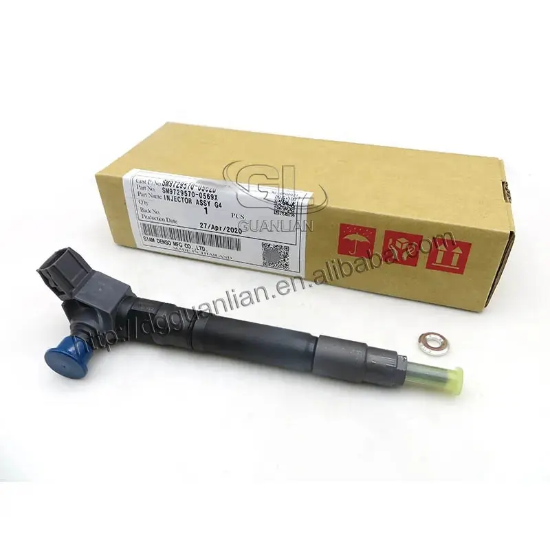 Original Diesel Common Rail Fuel Injector 295700-0560 23670-0E020 For Toyota Hilux 2GD 2GD-FTV