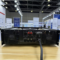 Amplificateur de puissance professionnel 3U TD-class 1800W, équipé d'un transformateur toroïdal à courant élevé, adapté aux soirées DJ sur scène